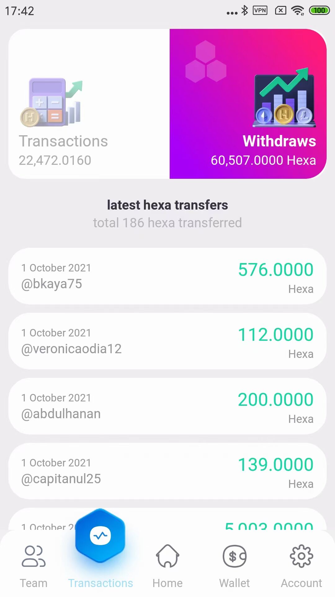 图片[7]-HEXA Network国外最新手机挖矿注册送5个加密货币|签到获得200个|可提现已在币安智能链上还在第一阶段，在线赚钱项目网络赚钱网赚