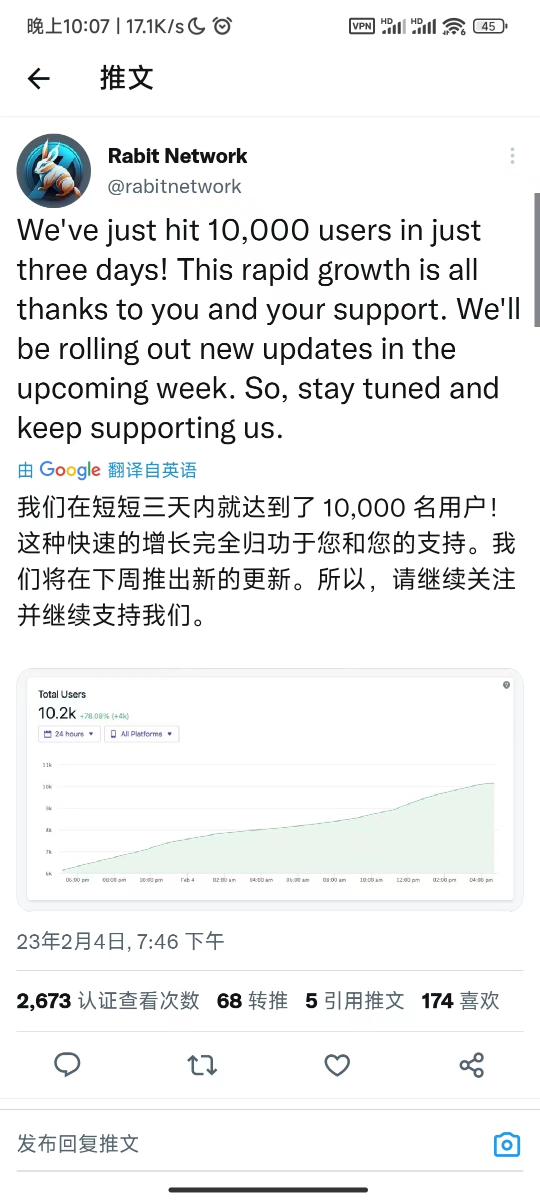 图片[1]-2023兔年挖兔币行好运。Rabit Network邀请码：W0KEllYvCQ